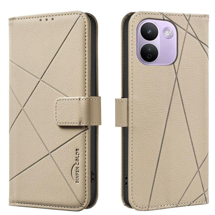 Funda de cuero para teléfono con estampado geométrico y protección RFID, For Redmi K90 Max 5G, For Redmi A7 Pro 171mm / Poco C85x 5G, For Redmi 15a 5G, For Redmi Tubo 5 Max / Poco X8 Pro Max, For Redmi Tubo 5 / Poco X8 Pro 5G                           ...