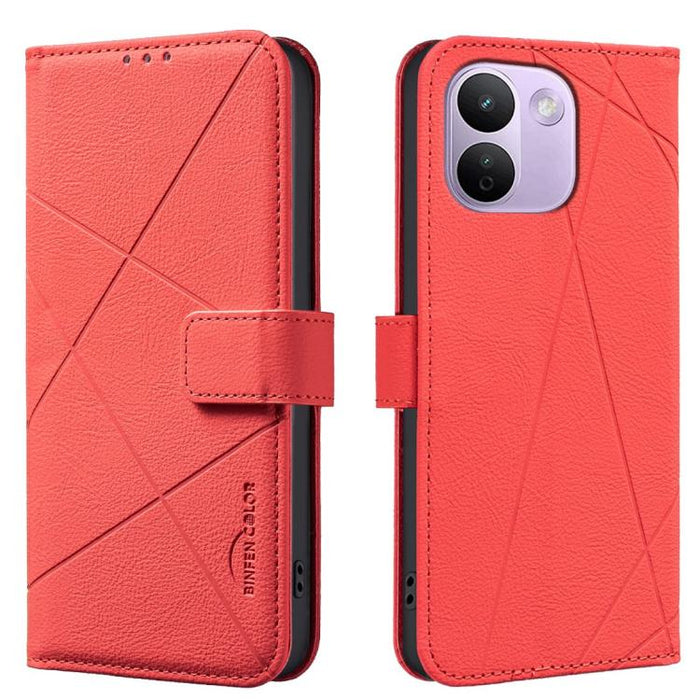 Funda de cuero para teléfono con estampado geométrico y protección RFID, For Redmi K90 Max 5G, For Redmi A7 Pro 171mm / Poco C85x 5G, For Redmi 15a 5G, For Redmi Tubo 5 Max / Poco X8 Pro Max, For Redmi Tubo 5 / Poco X8 Pro 5G                           ...