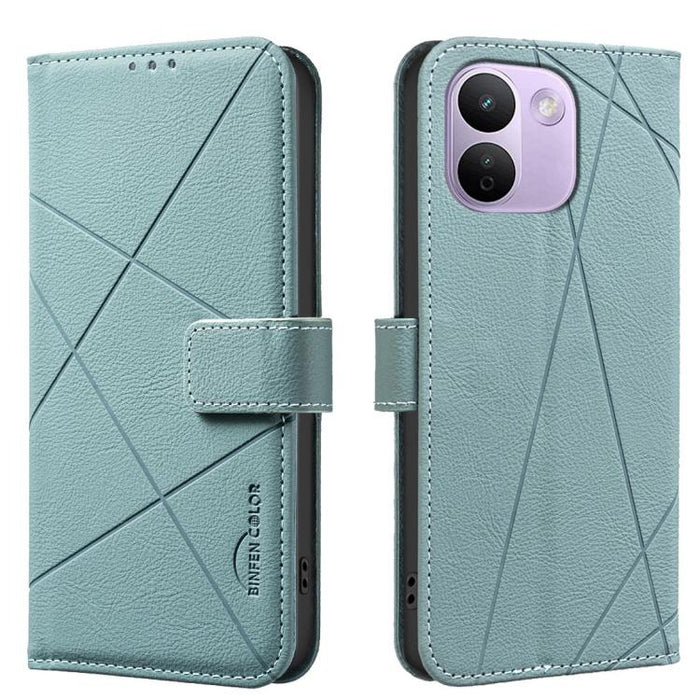 Funda de cuero para teléfono con estampado geométrico y protección RFID, For Redmi K90 Max 5G, For Redmi A7 Pro 171mm / Poco C85x 5G, For Redmi 15a 5G, For Redmi Tubo 5 Max / Poco X8 Pro Max, For Redmi Tubo 5 / Poco X8 Pro 5G                           ...