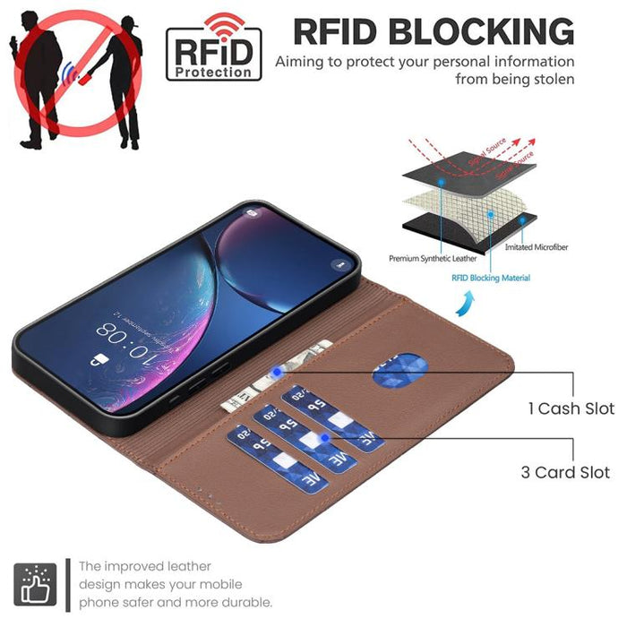 Funda de cuero para teléfono con estampado geométrico y protección RFID, For Redmi 15C 5G/4G Global 171/Poco C85 4G, For Redmi Note 17 Pro 5G Global 163mm, For Redmi Note 17 Pro+ 5G Global 163mm, For Redmi K90 Pro Max/K100 Pro Max 5G                   ...