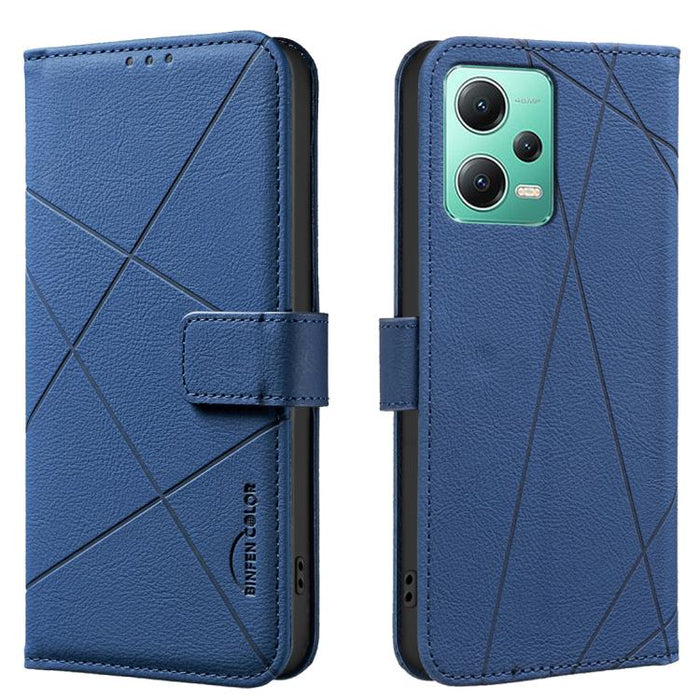 Funda de cuero para teléfono con estampado geométrico y protección RFID, For Xiaomi 17T Pro 5G, For Xiaomi 17T 5G, For Xiaomi Poco M7 4G 169mm, For Xiaomi 15T Pro 5G, For Xiaomi 15T 5G, For Xiaomi Poco F7 5G Global, For Xiaomi Poco X7 Pro              ...