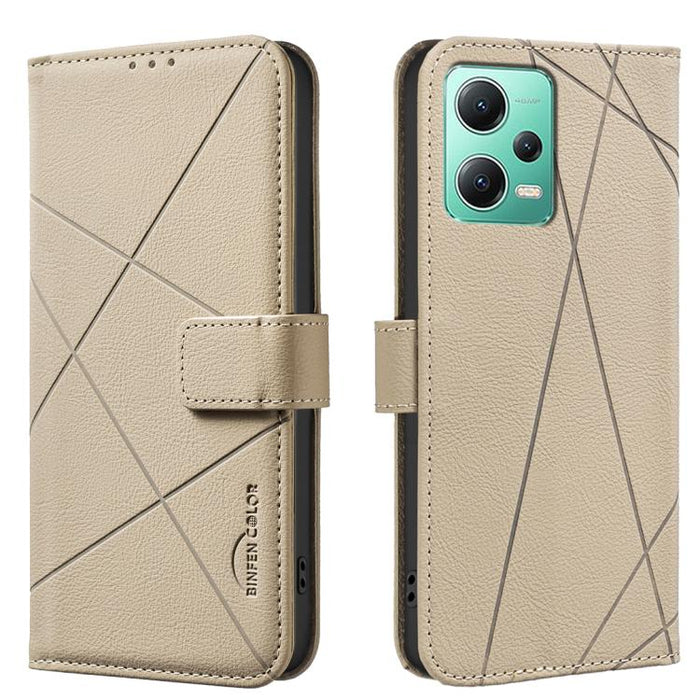 Funda de cuero para teléfono con estampado geométrico y protección RFID, For Xiaomi 17T Pro 5G, For Xiaomi 17T 5G, For Xiaomi Poco M7 4G 169mm, For Xiaomi 15T Pro 5G, For Xiaomi 15T 5G, For Xiaomi Poco F7 5G Global, For Xiaomi Poco X7 Pro              ...