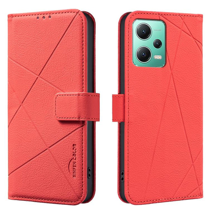 Funda de cuero para teléfono con estampado geométrico y protección RFID, For Xiaomi 17T Pro 5G, For Xiaomi 17T 5G, For Xiaomi Poco M7 4G 169mm, For Xiaomi 15T Pro 5G, For Xiaomi 15T 5G, For Xiaomi Poco F7 5G Global, For Xiaomi Poco X7 Pro              ...