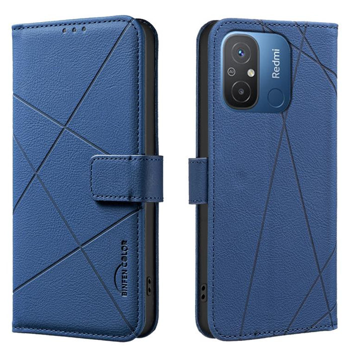Funda de cuero para teléfono con estampado geométrico y protección RFID, For Xiaomi 17T Pro 5G, For Xiaomi 17T 5G, For Xiaomi Poco M7 4G 169mm, For Xiaomi 15T Pro 5G, For Xiaomi 15T 5G, For Xiaomi Poco F7 5G Global, For Xiaomi Poco X7 Pro              ...