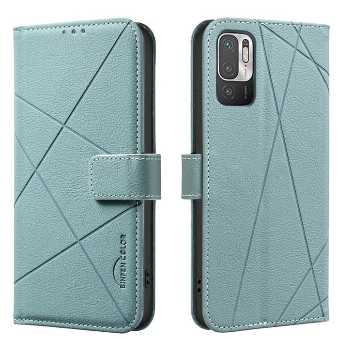 Funda de cuero para teléfono con estampado geométrico y protección RFID, For Xiaomi 17T Pro 5G, For Xiaomi 17T 5G, For Xiaomi Poco M7 4G 169mm, For Xiaomi 15T Pro 5G, For Xiaomi 15T 5G, For Xiaomi Poco F7 5G Global, For Xiaomi Poco X7 Pro              ...