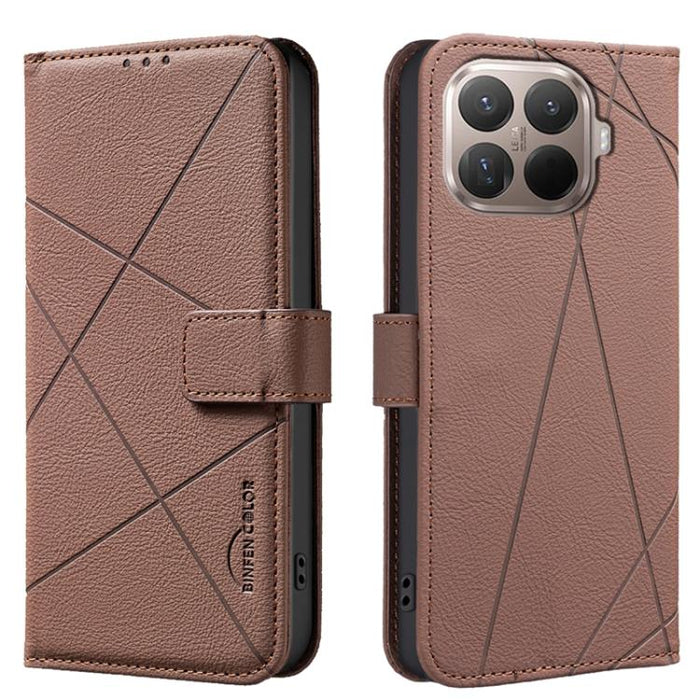 Funda de cuero para teléfono con estampado geométrico y protección RFID, For Xiaomi 17T Pro 5G, For Xiaomi 17T 5G, For Xiaomi Poco M7 4G 169mm, For Xiaomi 15T Pro 5G, For Xiaomi 15T 5G, For Xiaomi Poco F7 5G Global, For Xiaomi Poco X7 Pro              ...