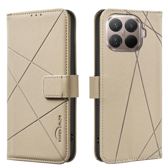 Funda de cuero para teléfono con estampado geométrico y protección RFID, For Xiaomi 17T Pro 5G, For Xiaomi 17T 5G, For Xiaomi Poco M7 4G 169mm, For Xiaomi 15T Pro 5G, For Xiaomi 15T 5G, For Xiaomi Poco F7 5G Global, For Xiaomi Poco X7 Pro              ...
