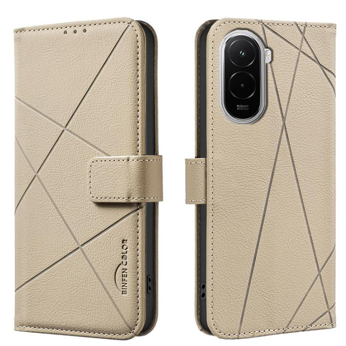 Funda de cuero para teléfono con estampado geométrico y protección RFID, For Xiaomi 17T Pro 5G, For Xiaomi 17T 5G, For Xiaomi Poco M7 4G 169mm, For Xiaomi 15T Pro 5G, For Xiaomi 15T 5G, For Xiaomi Poco F7 5G Global, For Xiaomi Poco X7 Pro              ...