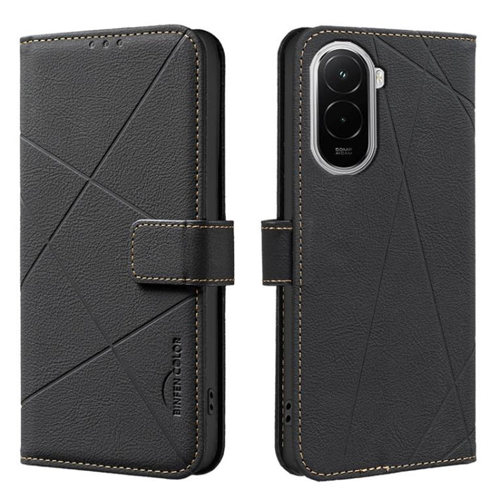Funda de cuero para teléfono con estampado geométrico y protección RFID, For Xiaomi 17T Pro 5G, For Xiaomi 17T 5G, For Xiaomi Poco M7 4G 169mm, For Xiaomi 15T Pro 5G, For Xiaomi 15T 5G, For Xiaomi Poco F7 5G Global, For Xiaomi Poco X7 Pro              ...