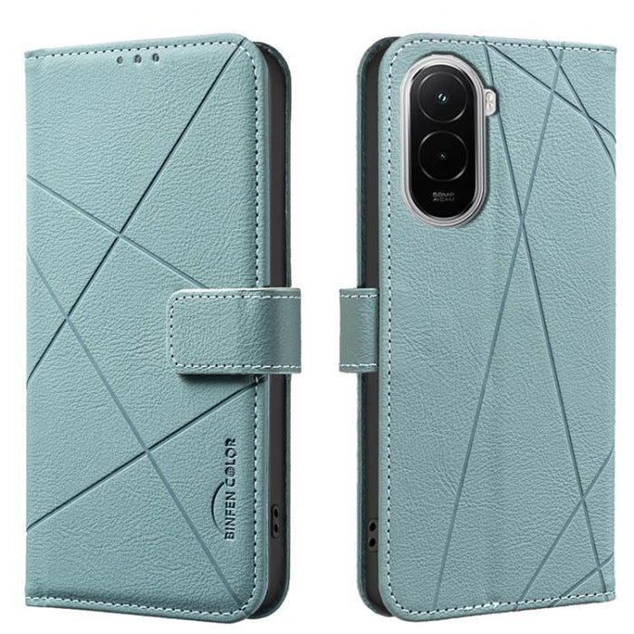 Funda de cuero para teléfono con estampado geométrico y protección RFID, For Xiaomi 17T Pro 5G, For Xiaomi 17T 5G, For Xiaomi Poco M7 4G 169mm, For Xiaomi 15T Pro 5G, For Xiaomi 15T 5G, For Xiaomi Poco F7 5G Global, For Xiaomi Poco X7 Pro              ...