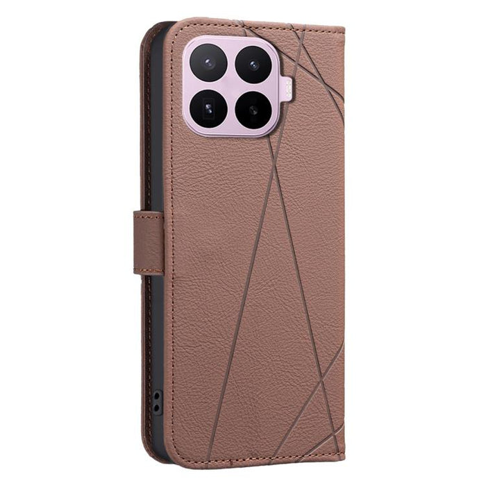 Funda de cuero para teléfono con estampado geométrico y protección RFID, For Xiaomi 17T Pro 5G, For Xiaomi 17T 5G, For Xiaomi Poco M7 4G 169mm, For Xiaomi 15T Pro 5G, For Xiaomi 15T 5G, For Xiaomi Poco F7 5G Global, For Xiaomi Poco X7 Pro              ...