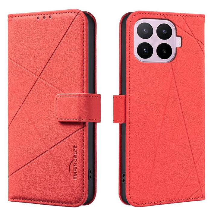 Funda de cuero para teléfono con estampado geométrico y protección RFID, For Xiaomi 17T Pro 5G, For Xiaomi 17T 5G, For Xiaomi Poco M7 4G 169mm, For Xiaomi 15T Pro 5G, For Xiaomi 15T 5G, For Xiaomi Poco F7 5G Global, For Xiaomi Poco X7 Pro              ...