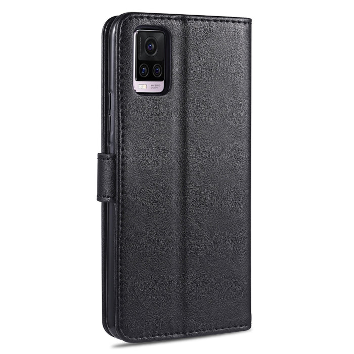 AZNS Estuche de cuero con tapa horizontal con textura de piel de oveja con soporte y ranuras para tarjetas y billetera, For Vivo S7, For  Huawei Enjoy 20, For Huawei Y5p, For Huawei Maimang 9, For Xiaomi Redmi 9A