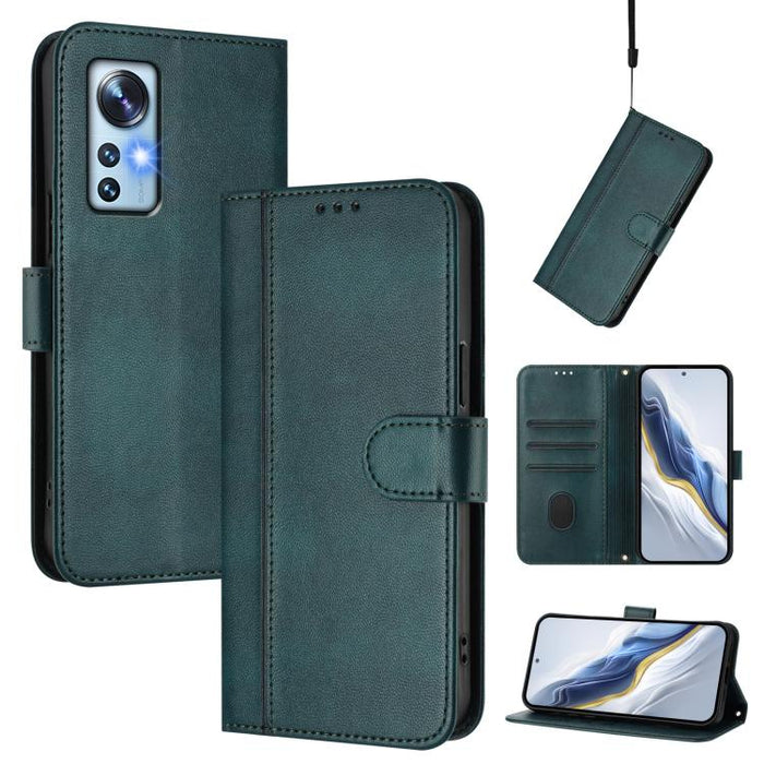 Funda de teléfono de cuero retro con hebilla para empalme de cables, For Xiaomi 12T / 12T Pro / Redmi K50 Ultra, For Xiaomi 12S Ultra, For Xiaomi 12 Pro / 12S Pro, For Xiaomi 12 5G / 12X 5G / 12S 5G, For Xiaomi 12 Lite, For Xiaomi Poco C40 / Redmi 10C ...