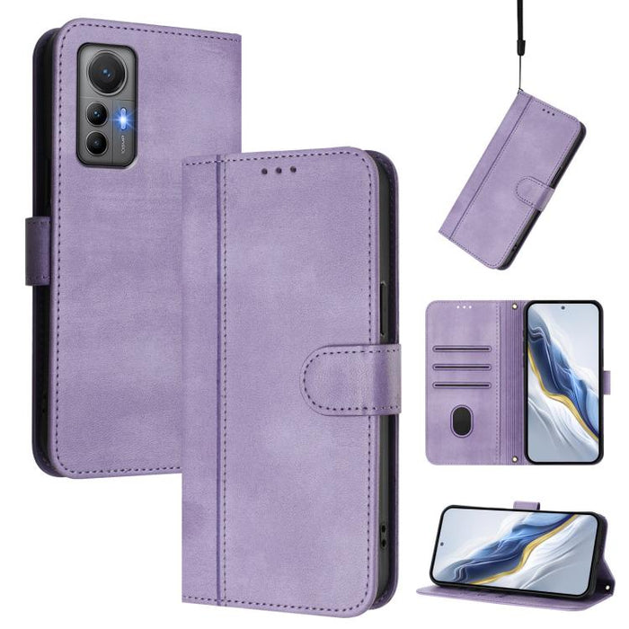 Funda de teléfono de cuero retro con hebilla para empalme de cables, For Xiaomi 12T / 12T Pro / Redmi K50 Ultra, For Xiaomi 12S Ultra, For Xiaomi 12 Pro / 12S Pro, For Xiaomi 12 5G / 12X 5G / 12S 5G, For Xiaomi 12 Lite, For Xiaomi Poco C40 / Redmi 10C ...