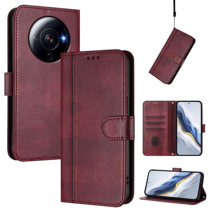 Funda de teléfono de cuero retro con hebilla para empalme de cables, For Xiaomi 12T / 12T Pro / Redmi K50 Ultra, For Xiaomi 12S Ultra, For Xiaomi 12 Pro / 12S Pro, For Xiaomi 12 5G / 12X 5G / 12S 5G, For Xiaomi 12 Lite, For Xiaomi Poco C40 / Redmi 10C ...