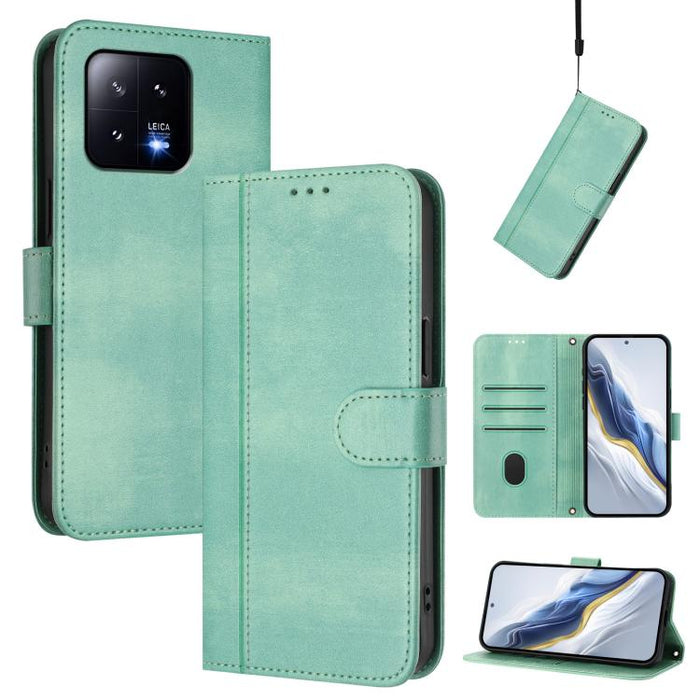 Funda de teléfono de cuero retro con hebilla para empalme de cables, For Xiaomi Poco F6 Pro 5G, For Xiaomi Poco X6 Neo 5G, For Xiaomi Poco X6 Pro 5G, For Xiaomi 14 Ultra 5G, For Xiaomi 14 Pro 5G, For Xiaomi 14 5G, For Xiaomi 13T Pro 5G / 13T 5G        ...