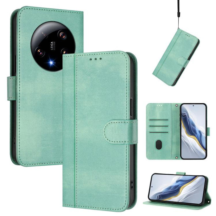 Funda de teléfono de cuero retro con hebilla para empalme de cables, For Xiaomi Poco F6 Pro 5G, For Xiaomi Poco X6 Neo 5G, For Xiaomi Poco X6 Pro 5G, For Xiaomi 14 Ultra 5G, For Xiaomi 14 Pro 5G, For Xiaomi 14 5G, For Xiaomi 13T Pro 5G / 13T 5G        ...