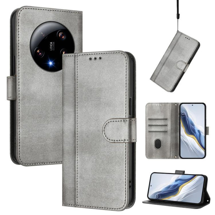 Funda de teléfono de cuero retro con hebilla para empalme de cables, For Xiaomi Poco F6 Pro 5G, For Xiaomi Poco X6 Neo 5G, For Xiaomi Poco X6 Pro 5G, For Xiaomi 14 Ultra 5G, For Xiaomi 14 Pro 5G, For Xiaomi 14 5G, For Xiaomi 13T Pro 5G / 13T 5G        ...