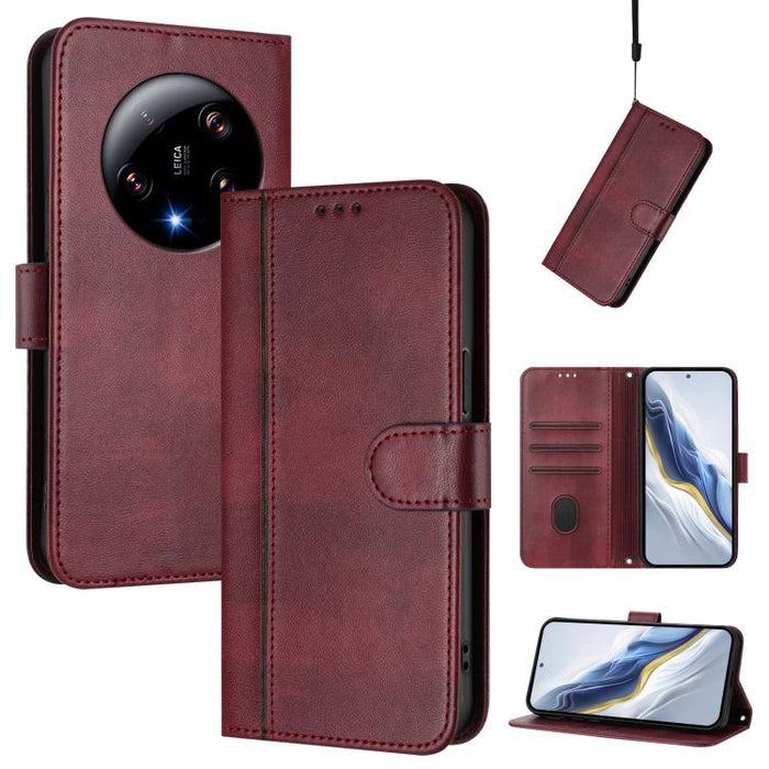 Funda de teléfono de cuero retro con hebilla para empalme de cables, For Xiaomi Poco F6 Pro 5G, For Xiaomi Poco X6 Neo 5G, For Xiaomi Poco X6 Pro 5G, For Xiaomi 14 Ultra 5G, For Xiaomi 14 Pro 5G, For Xiaomi 14 5G, For Xiaomi 13T Pro 5G / 13T 5G        ...