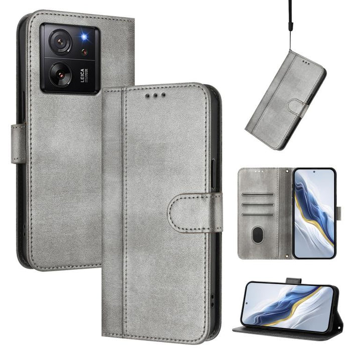 Funda de teléfono de cuero retro con hebilla para empalme de cables, For Xiaomi Poco F6 Pro 5G, For Xiaomi Poco X6 Neo 5G, For Xiaomi Poco X6 Pro 5G, For Xiaomi 14 Ultra 5G, For Xiaomi 14 Pro 5G, For Xiaomi 14 5G, For Xiaomi 13T Pro 5G / 13T 5G        ...