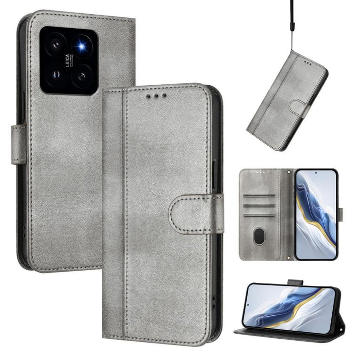 Funda de teléfono de cuero retro con hebilla para empalme de cables, For Xiaomi Poco F6 Pro 5G, For Xiaomi Poco X6 Neo 5G, For Xiaomi Poco X6 Pro 5G, For Xiaomi 14 Ultra 5G, For Xiaomi 14 Pro 5G, For Xiaomi 14 5G, For Xiaomi 13T Pro 5G / 13T 5G        ...