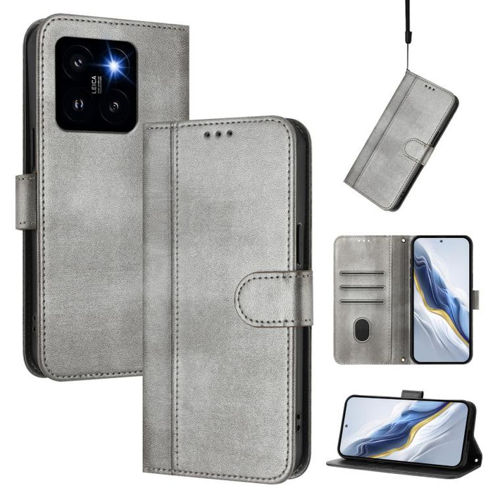 Funda de teléfono de cuero retro con hebilla para empalme de cables, For Xiaomi Poco F6 Pro 5G, For Xiaomi Poco X6 Neo 5G, For Xiaomi Poco X6 Pro 5G, For Xiaomi 14 Ultra 5G, For Xiaomi 14 Pro 5G, For Xiaomi 14 5G, For Xiaomi 13T Pro 5G / 13T 5G        ...