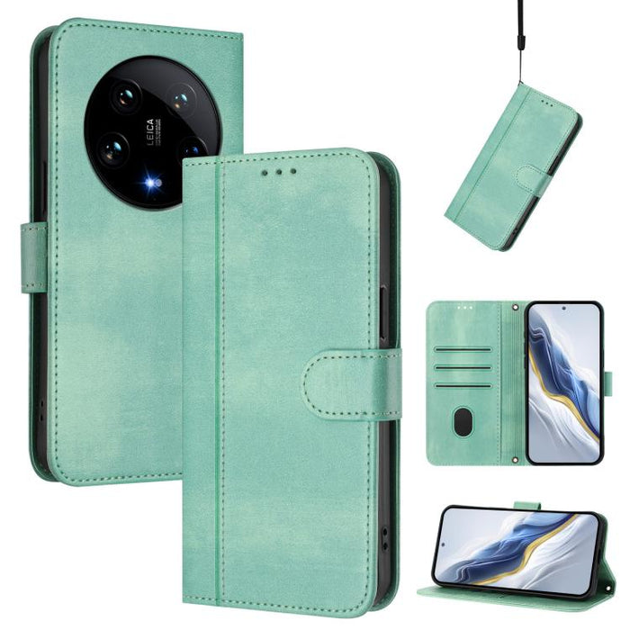 Funda de teléfono de cuero retro con hebilla para empalme de cables, For Xiaomi Poco F6 Pro 5G, For Xiaomi Poco X6 Neo 5G, For Xiaomi Poco X6 Pro 5G, For Xiaomi 14 Ultra 5G, For Xiaomi 14 Pro 5G, For Xiaomi 14 5G, For Xiaomi 13T Pro 5G / 13T 5G        ...