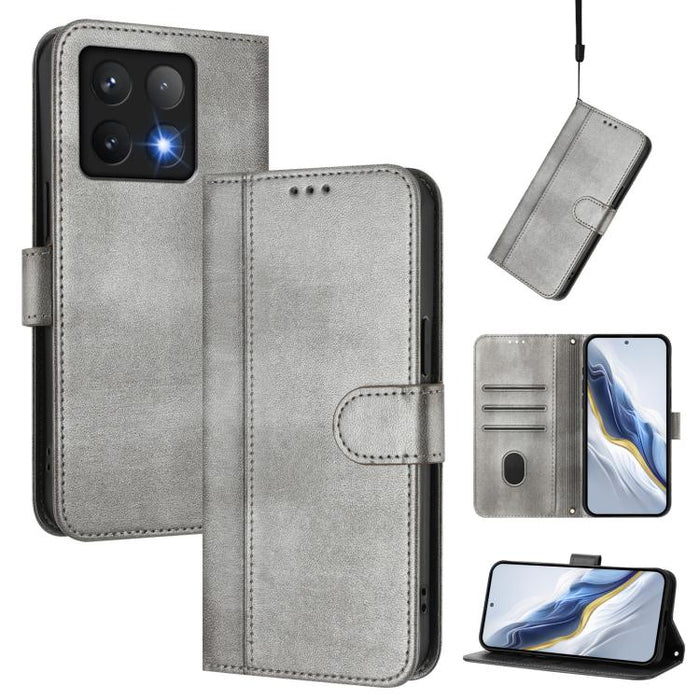 Funda de teléfono de cuero retro con hebilla para empalme de cables, For Xiaomi 15S Pro 5G, For Xiaomi Poco F7 Ultra 5G / Redmi K80 Pro, For Xiaomi Poco F7 Pro 5G / Redmi K80, For Xiaomi Poco X7 5G / Redmi Note 14 Pro 5G, For Xiaomi 15 Ultra           ...