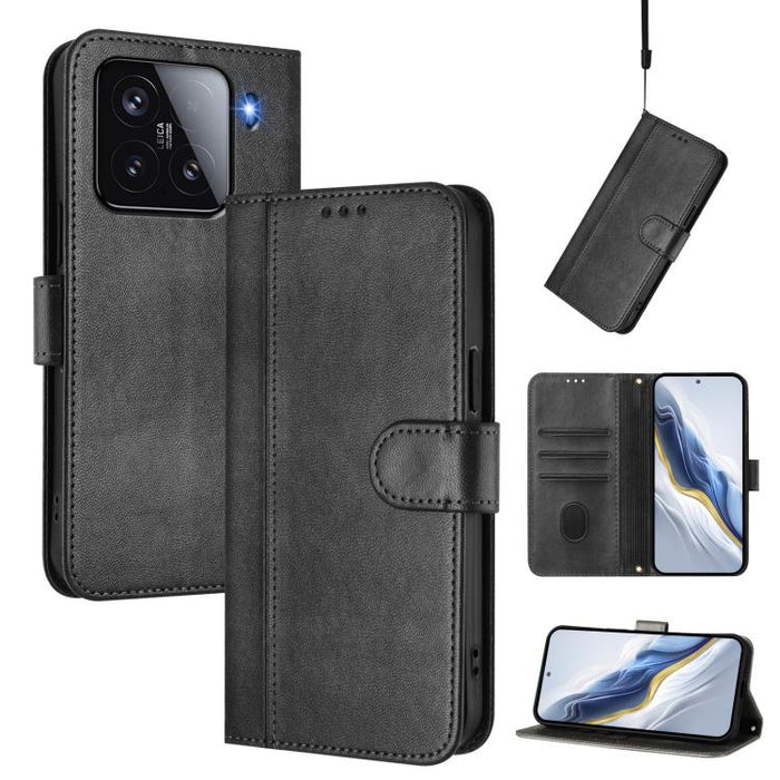 Funda de teléfono de cuero retro con hebilla para empalme de cables, For Xiaomi 15S Pro 5G, For Xiaomi Poco F7 Ultra 5G / Redmi K80 Pro, For Xiaomi Poco F7 Pro 5G / Redmi K80, For Xiaomi Poco X7 5G / Redmi Note 14 Pro 5G, For Xiaomi 15 Ultra           ...