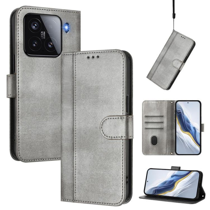 Funda de teléfono de cuero retro con hebilla para empalme de cables, For Xiaomi 15S Pro 5G, For Xiaomi Poco F7 Ultra 5G / Redmi K80 Pro, For Xiaomi Poco F7 Pro 5G / Redmi K80, For Xiaomi Poco X7 5G / Redmi Note 14 Pro 5G, For Xiaomi 15 Ultra           ...
