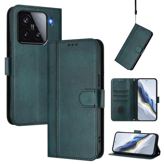 Funda de teléfono de cuero retro con hebilla para empalme de cables, For Xiaomi 15S Pro 5G, For Xiaomi Poco F7 Ultra 5G / Redmi K80 Pro, For Xiaomi Poco F7 Pro 5G / Redmi K80, For Xiaomi Poco X7 5G / Redmi Note 14 Pro 5G, For Xiaomi 15 Ultra           ...