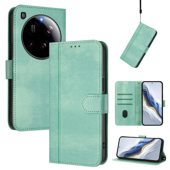 Funda de teléfono de cuero retro con hebilla para empalme de cables, For Xiaomi 15S Pro 5G, For Xiaomi Poco F7 Ultra 5G / Redmi K80 Pro, For Xiaomi Poco F7 Pro 5G / Redmi K80, For Xiaomi Poco X7 5G / Redmi Note 14 Pro 5G, For Xiaomi 15 Ultra           ...