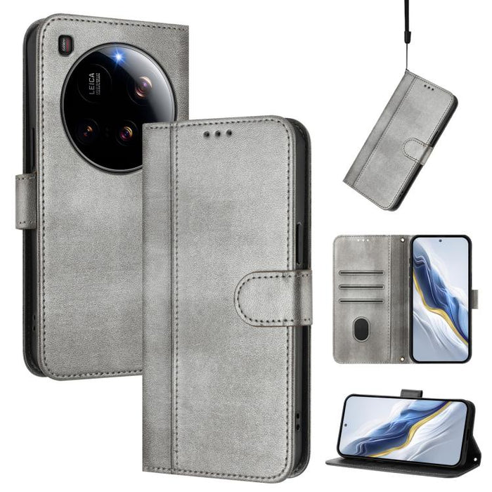 Funda de teléfono de cuero retro con hebilla para empalme de cables, For Xiaomi 15S Pro 5G, For Xiaomi Poco F7 Ultra 5G / Redmi K80 Pro, For Xiaomi Poco F7 Pro 5G / Redmi K80, For Xiaomi Poco X7 5G / Redmi Note 14 Pro 5G, For Xiaomi 15 Ultra           ...