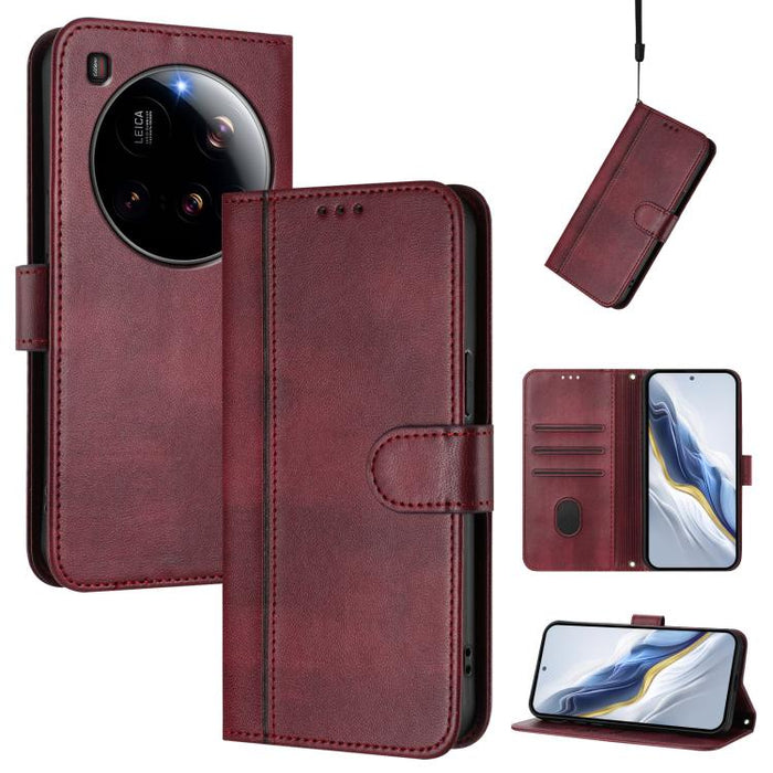 Funda de teléfono de cuero retro con hebilla para empalme de cables, For Xiaomi 15S Pro 5G, For Xiaomi Poco F7 Ultra 5G / Redmi K80 Pro, For Xiaomi Poco F7 Pro 5G / Redmi K80, For Xiaomi Poco X7 5G / Redmi Note 14 Pro 5G, For Xiaomi 15 Ultra           ...