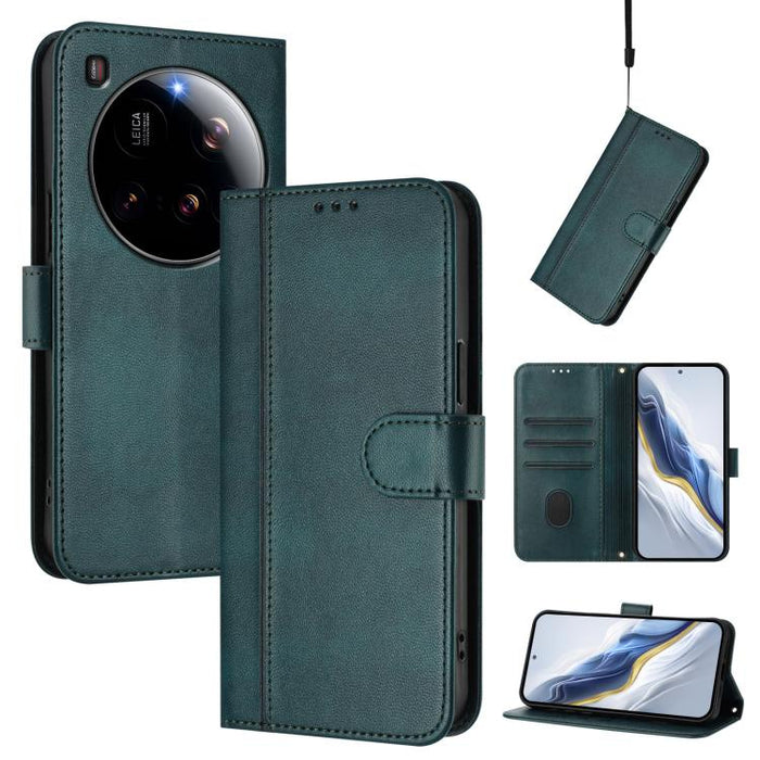 Funda de teléfono de cuero retro con hebilla para empalme de cables, For Xiaomi 15S Pro 5G, For Xiaomi Poco F7 Ultra 5G / Redmi K80 Pro, For Xiaomi Poco F7 Pro 5G / Redmi K80, For Xiaomi Poco X7 5G / Redmi Note 14 Pro 5G, For Xiaomi 15 Ultra           ...