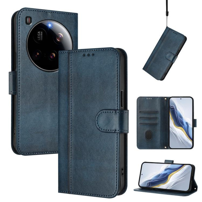 Funda de teléfono de cuero retro con hebilla para empalme de cables, For Xiaomi 15S Pro 5G, For Xiaomi Poco F7 Ultra 5G / Redmi K80 Pro, For Xiaomi Poco F7 Pro 5G / Redmi K80, For Xiaomi Poco X7 5G / Redmi Note 14 Pro 5G, For Xiaomi 15 Ultra           ...