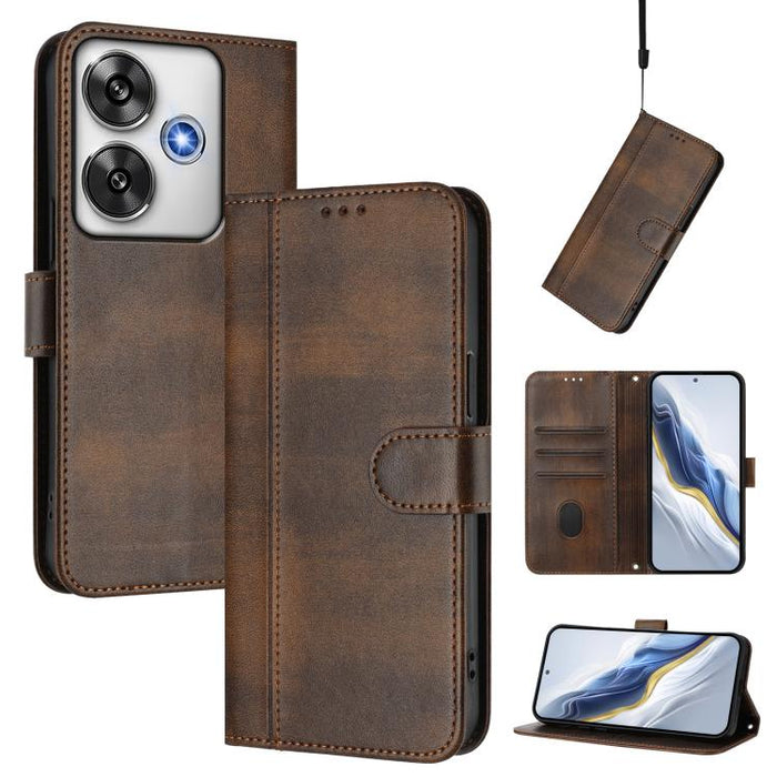 Funda de teléfono de cuero retro con hebilla para empalme de cables, For Xiaomi Poco F6 Pro 5G, For Xiaomi Poco X6 Neo 5G, For Xiaomi Poco X6 Pro 5G, For Xiaomi 14 Ultra 5G, For Xiaomi 14 Pro 5G, For Xiaomi 14 5G, For Xiaomi 13T Pro 5G / 13T 5G        ...