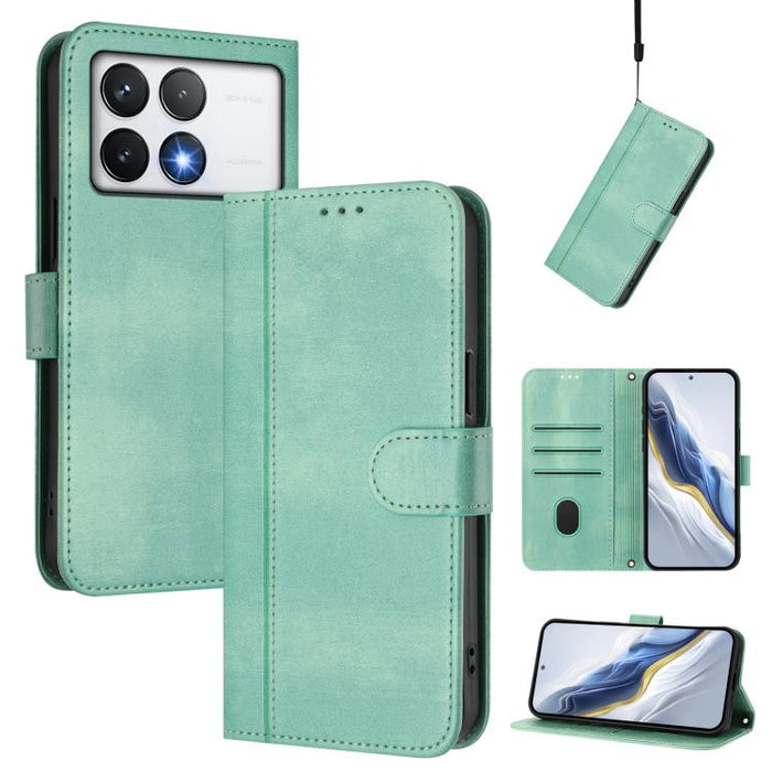 Funda de teléfono de cuero retro con hebilla para empalme de cables, For Xiaomi Poco F6 Pro 5G, For Xiaomi Poco X6 Neo 5G, For Xiaomi Poco X6 Pro 5G, For Xiaomi 14 Ultra 5G, For Xiaomi 14 Pro 5G, For Xiaomi 14 5G, For Xiaomi 13T Pro 5G / 13T 5G        ...