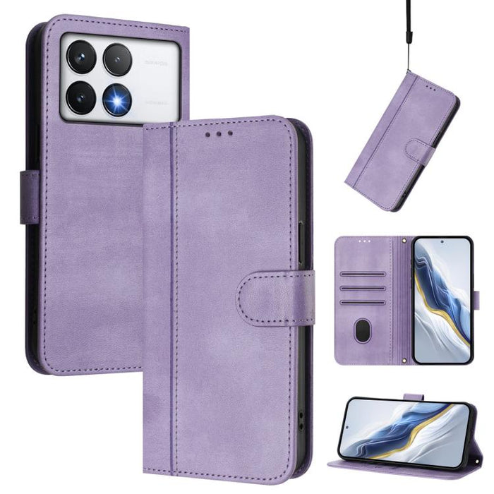 Funda de teléfono de cuero retro con hebilla para empalme de cables, For Xiaomi Poco F6 Pro 5G, For Xiaomi Poco X6 Neo 5G, For Xiaomi Poco X6 Pro 5G, For Xiaomi 14 Ultra 5G, For Xiaomi 14 Pro 5G, For Xiaomi 14 5G, For Xiaomi 13T Pro 5G / 13T 5G        ...