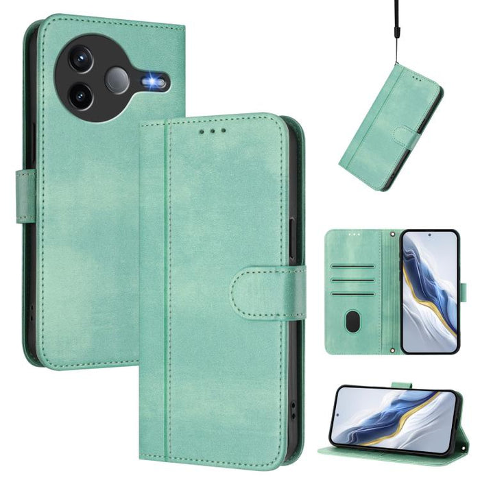 Funda de teléfono de cuero retro con hebilla para empalme de cables, For Xiaomi 15S Pro 5G, For Xiaomi Poco F7 Ultra 5G / Redmi K80 Pro, For Xiaomi Poco F7 Pro 5G / Redmi K80, For Xiaomi Poco X7 5G / Redmi Note 14 Pro 5G, For Xiaomi 15 Ultra           ...