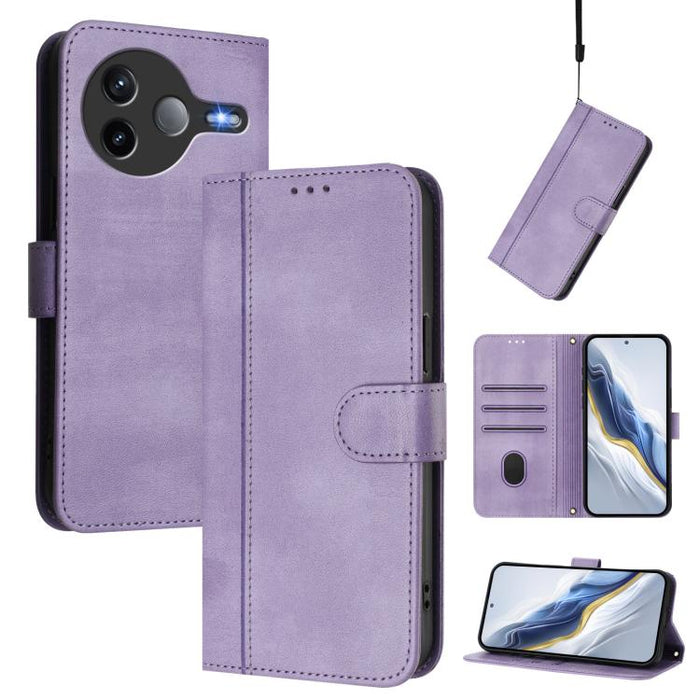 Funda de teléfono de cuero retro con hebilla para empalme de cables, For Xiaomi 15S Pro 5G, For Xiaomi Poco F7 Ultra 5G / Redmi K80 Pro, For Xiaomi Poco F7 Pro 5G / Redmi K80, For Xiaomi Poco X7 5G / Redmi Note 14 Pro 5G, For Xiaomi 15 Ultra           ...