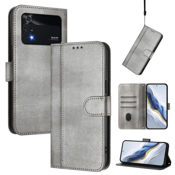 Funda de teléfono de cuero retro con hebilla para empalme de cables, For Xiaomi 12T / 12T Pro / Redmi K50 Ultra, For Xiaomi 12S Ultra, For Xiaomi 12 Pro / 12S Pro, For Xiaomi 12 5G / 12X 5G / 12S 5G, For Xiaomi 12 Lite, For Xiaomi Poco C40 / Redmi 10C ...