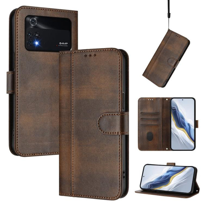 Funda de teléfono de cuero retro con hebilla para empalme de cables, For Xiaomi 12T / 12T Pro / Redmi K50 Ultra, For Xiaomi 12S Ultra, For Xiaomi 12 Pro / 12S Pro, For Xiaomi 12 5G / 12X 5G / 12S 5G, For Xiaomi 12 Lite, For Xiaomi Poco C40 / Redmi 10C ...