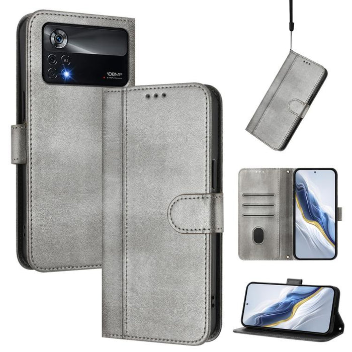Funda de teléfono de cuero retro con hebilla para empalme de cables, For Xiaomi 12T / 12T Pro / Redmi K50 Ultra, For Xiaomi 12S Ultra, For Xiaomi 12 Pro / 12S Pro, For Xiaomi 12 5G / 12X 5G / 12S 5G, For Xiaomi 12 Lite, For Xiaomi Poco C40 / Redmi 10C ...