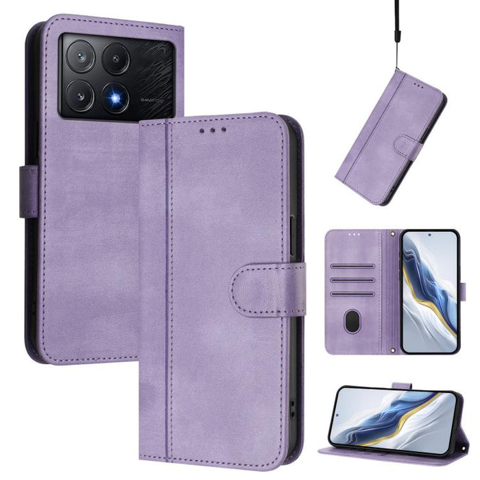 Funda de teléfono de cuero retro con hebilla para empalme de cables, For Xiaomi Poco F6 Pro 5G, For Xiaomi Poco X6 Neo 5G, For Xiaomi Poco X6 Pro 5G, For Xiaomi 14 Ultra 5G, For Xiaomi 14 Pro 5G, For Xiaomi 14 5G, For Xiaomi 13T Pro 5G / 13T 5G        ...