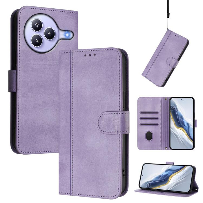 Funda de teléfono de cuero retro con hebilla para empalme de cables, For Redmi A7 Pro 171mm / Poco C85x 5G, For Redmi 15a 5G, For Redmi Turbo 5 Max 5G / Poco X8 Pro Max 5G, For Redmi Turbo 5 5G Global / Poco X8 Pro 5G                                   ...