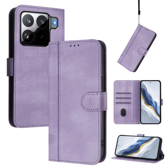 Funda de teléfono de cuero retro con hebilla para empalme de cables, For Xiaomi 15S Pro 5G, For Xiaomi Poco F7 Ultra 5G / Redmi K80 Pro, For Xiaomi Poco F7 Pro 5G / Redmi K80, For Xiaomi Poco X7 5G / Redmi Note 14 Pro 5G, For Xiaomi 15 Ultra           ...