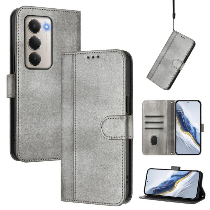 Funda de teléfono de cuero retro con hebilla para empalme de cables, For Redmi A7 Pro 171mm / Poco C85x 5G, For Redmi 15a 5G, For Redmi Turbo 5 Max 5G / Poco X8 Pro Max 5G, For Redmi Turbo 5 5G Global / Poco X8 Pro 5G                                   ...