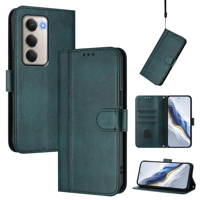 Funda de teléfono de cuero retro con hebilla para empalme de cables, For Redmi A7 Pro 171mm / Poco C85x 5G, For Redmi 15a 5G, For Redmi Turbo 5 Max 5G / Poco X8 Pro Max 5G, For Redmi Turbo 5 5G Global / Poco X8 Pro 5G                                   ...